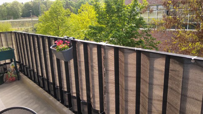 Kundenfoto von Opaque Screen Netting by the m² (Custom-Made) 