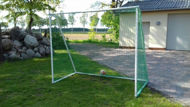 Kundenfoto von Close-Meshed Soccer Goal Net by the m² 