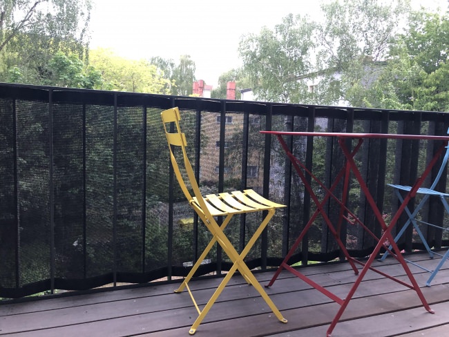 Kundenfoto von Windschutznetz nach Maß für Heim, Garten und Sport 