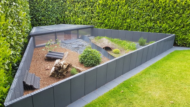 Kundenfoto von Vogelschutznetz per m² (nach Maß) 