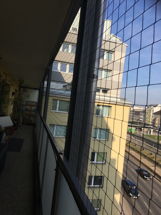 Kundenfoto von Taubenschutznetz per m² (nach Maß) 