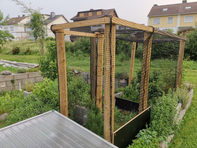 Kundenfoto von Schutznetz nach Maß (per m²) 1,0/20 mm 