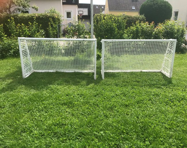 Kundenfoto von Eishockey-Fangnetz DIN 18036 per m² (nach Maß) 