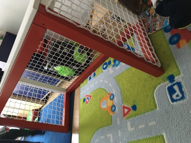 Kundenfoto von Staircase Safety Net by the m² (Made to Measure) 