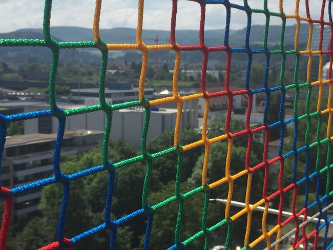 Kundenfoto von Loft Bed Net by the m² (Made to Measure) 