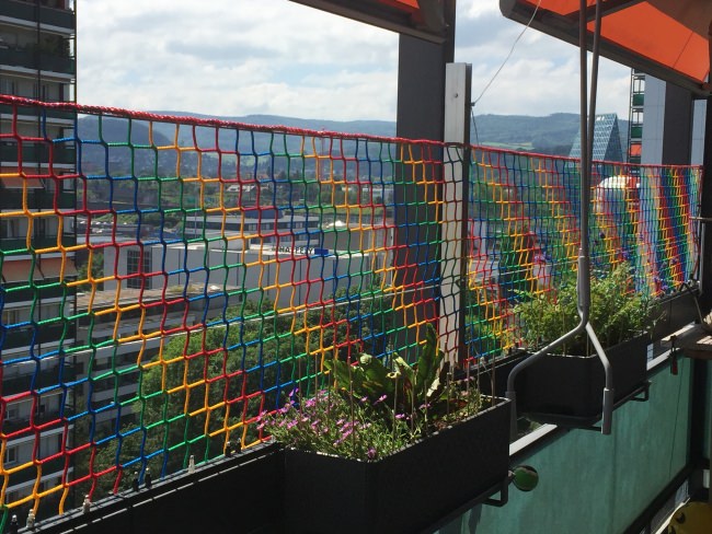 Kundenfoto von Loft Bed Net by the m² (Made to Measure) 