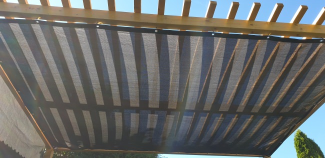 Kundenfoto von Opaque Screen Netting by the m² (Custom-Made) 