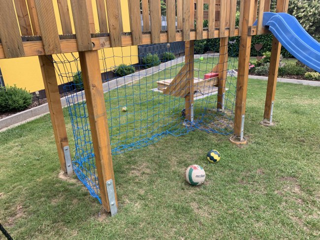 Kundenfoto von Fußballfangnetz per m² (nach Maß) 