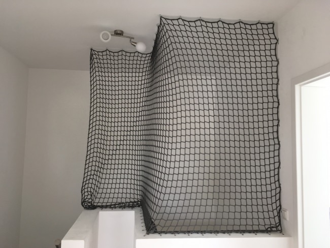 Kundenfoto von Kindergarten-Sicherungsnetz per m² (nach Maß) 