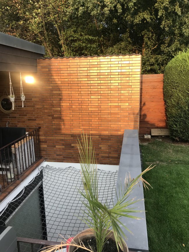 Kundenfoto von Bauschutznetz DIN EN 1263-1 per m² (nach Maß) 