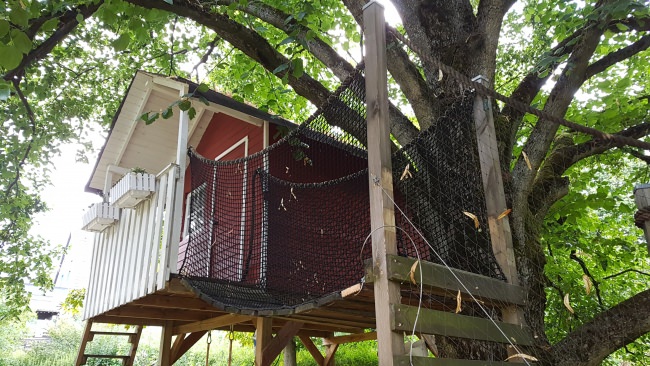 Kundenfoto von Kindergarten Safety Net by the m² (Custom-Made), Black 