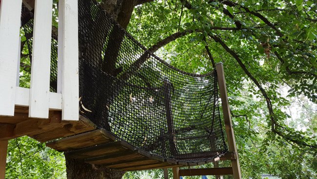 Kundenfoto von Kindergarten Safety Net by the m² (Custom-Made), Black 