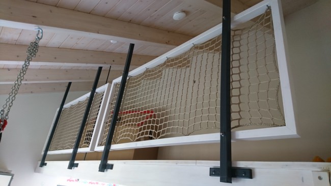 Kundenfoto von Kindergarten-Sicherungsnetz per m² (nach Maß) 