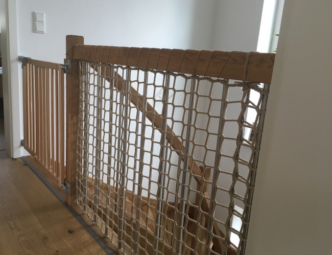 Kundenfoto von Kindergarten-Sicherungsnetz per m² (nach Maß) 