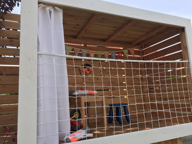 Kundenfoto von Sicherheitsnetz per m² (nach Maß) 