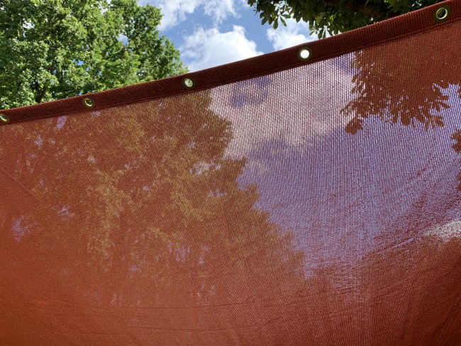 Kundenfoto von Leaf Protection Fabric by the m² (Made to Measure) 