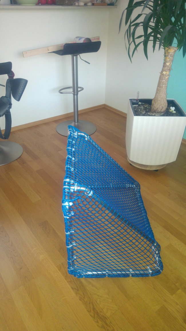 Kundenfoto von Indoor Hockey Goal Net by the m² (Custom-Made) 