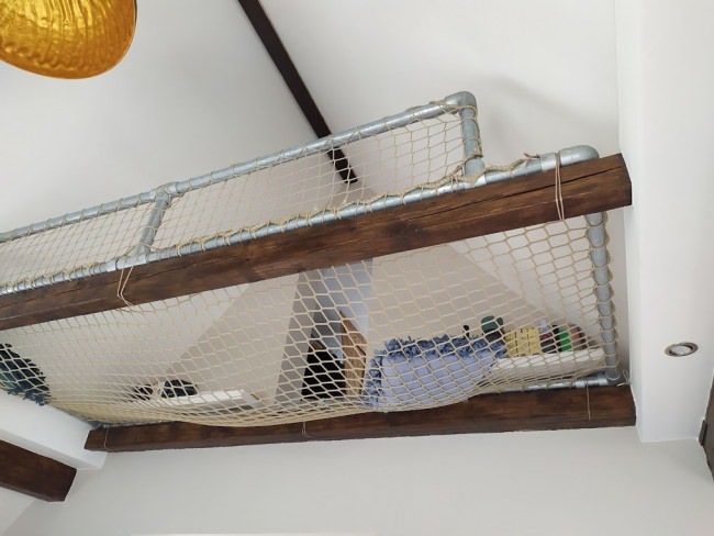 Kundenfoto von Fall Safety Net by the m² (Custom-Made), EN 1263 