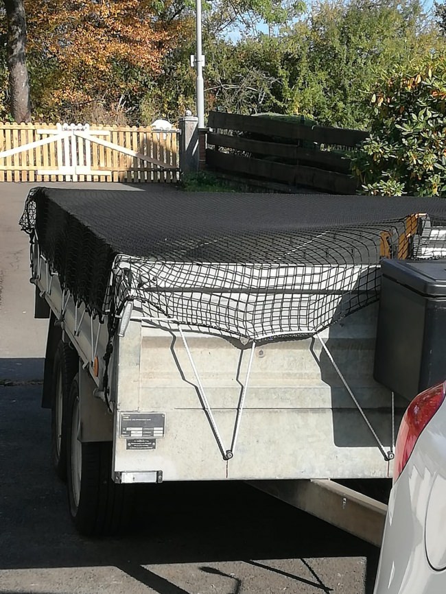 Kundenfoto von Cargo Net 2.50 x 3.50 m, Black 