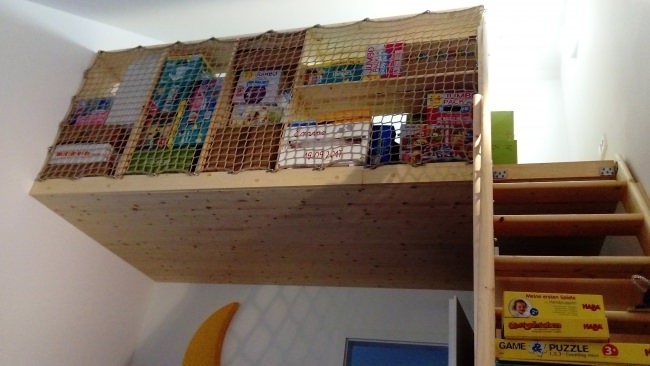 Kundenfoto von Kindergarten-Sicherungsnetz per m² (nach Maß) 