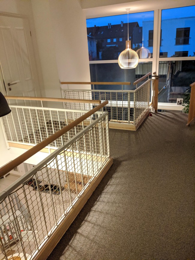 Kundenfoto von Staircase Safety Net by the m² (Made to Measure) 