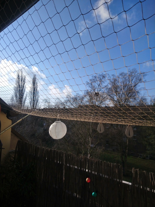 Kundenfoto von Taubenschutznetz per m² (nach Maß) 