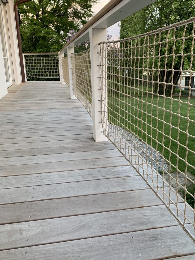 Kundenfoto von Staircase Safety Net by the m² (Made to Measure) 