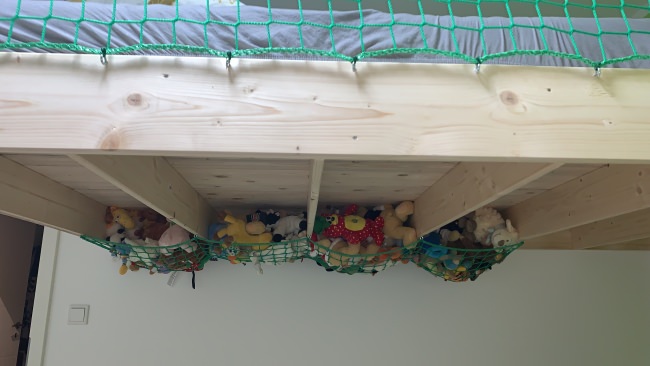 Kundenfoto von Sicherheitsnetz per m² (nach Maß) 2,3/45 mm 