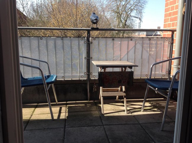 Kundenfoto von Windschutznetz nach Maß für Heim, Garten und Sport 