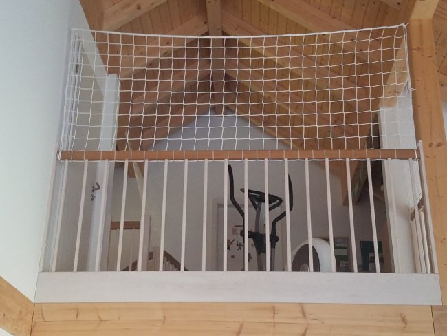 Kundenfoto von Sicherheitsnetz per m² (nach Maß) 