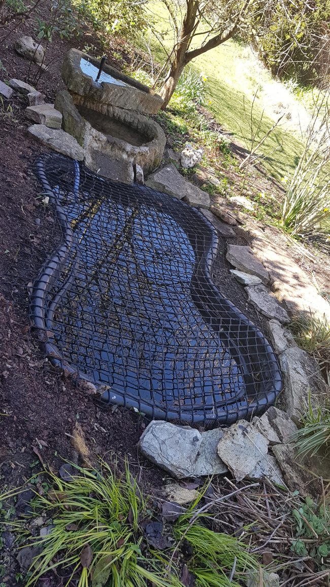 Kundenfoto von Pond Cover Net (Fall Safety Net), Made to Measure 