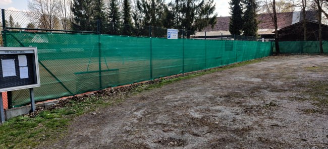 Kundenfoto von Tennis Court Screen by the m² (Custom-Made 