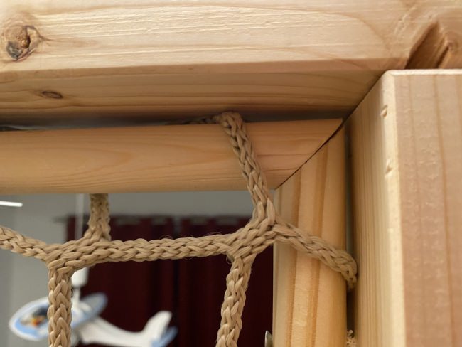 Kundenfoto von Kindergarten-Sicherungsnetz per m² (nach Maß) 