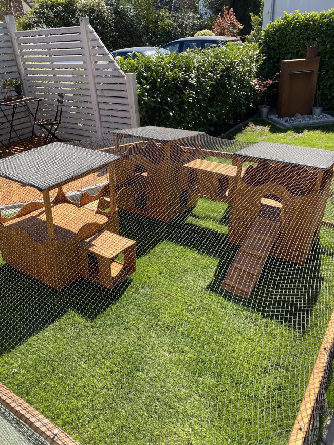 Kundenfoto von Aviary Net by the m² (Custom-Made), Black 