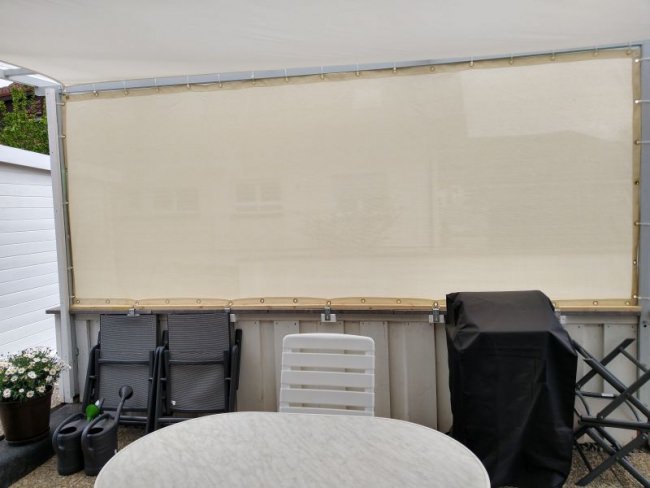 Kundenfoto von Opaque Screen Netting by the m² (Custom-Made) 