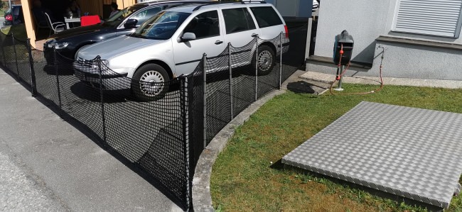 Kundenfoto von Kindergarten Safety Net by the m² (Custom-Made), Black 