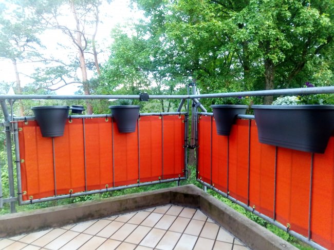 Kundenfoto von Windschutznetz nach Maß für Heim, Garten und Sport 