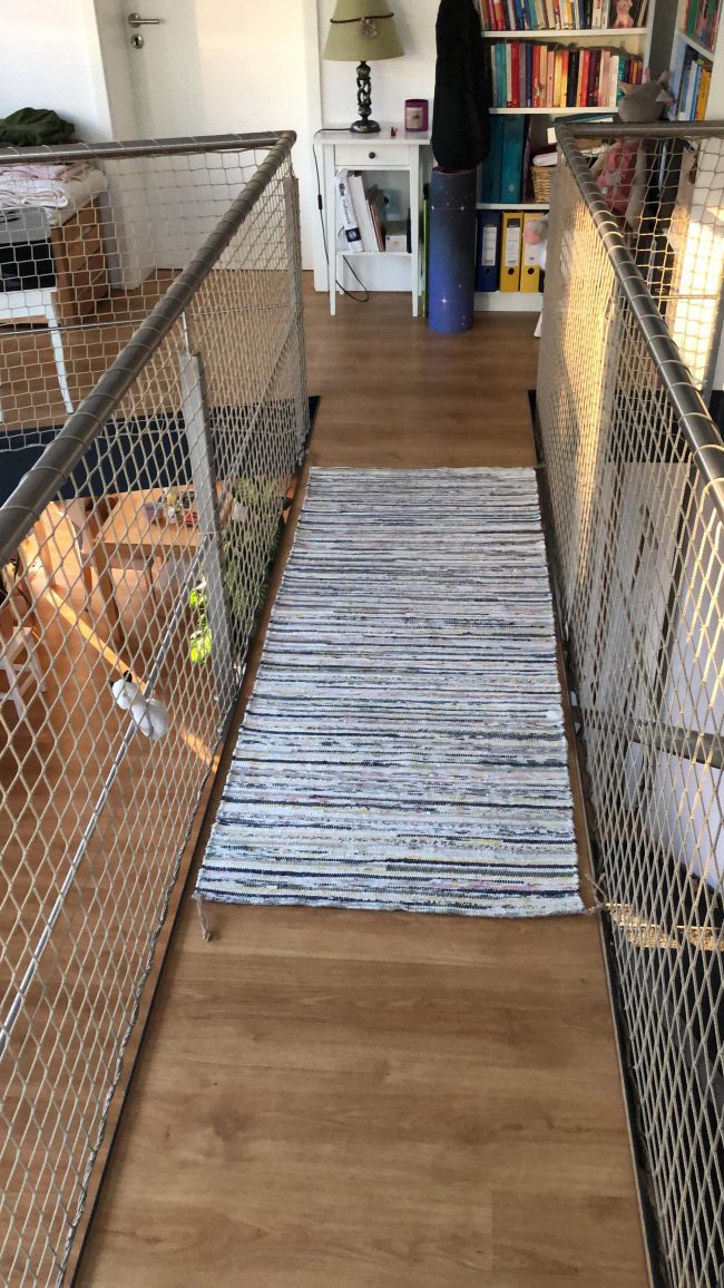 Kundenfoto von Staircase Safety Net by the m² (Made to Measure) 