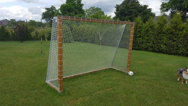 Kundenfoto von Close-Meshed Soccer Goal Net by the m² 