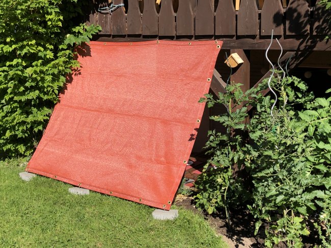 Kundenfoto von Privacy Netting - 50% - by the m² (Custom-Made) 