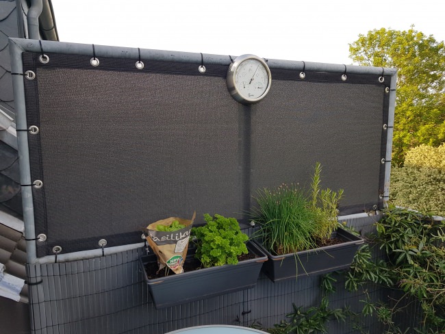 Kundenfoto von Opaque Screen Netting by the m² (Custom-Made) 