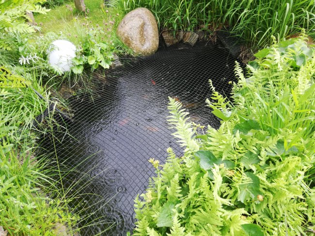 Kundenfoto von Sicherheitsnetz per m² (nach Maß) 1,8/30 mm 