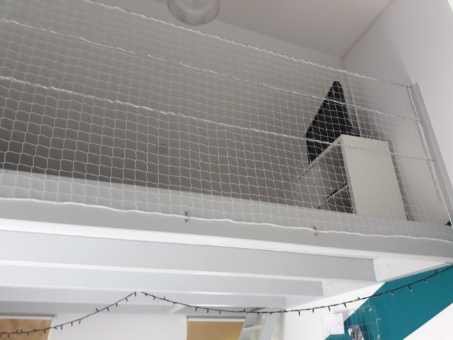 Kundenfoto von Safety Net by the m² (Made to Measure) 1.0/50 mm 