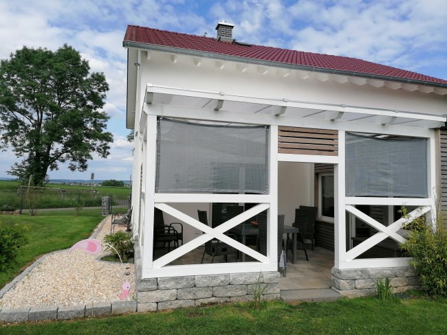 Kundenfoto von Privacy Netting - 50% - by the m² (Custom-Made) 