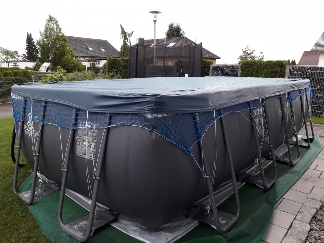 Kundenfoto von Container Cover Net 3.00 x 6.00 m - with DEKRA Certificate 