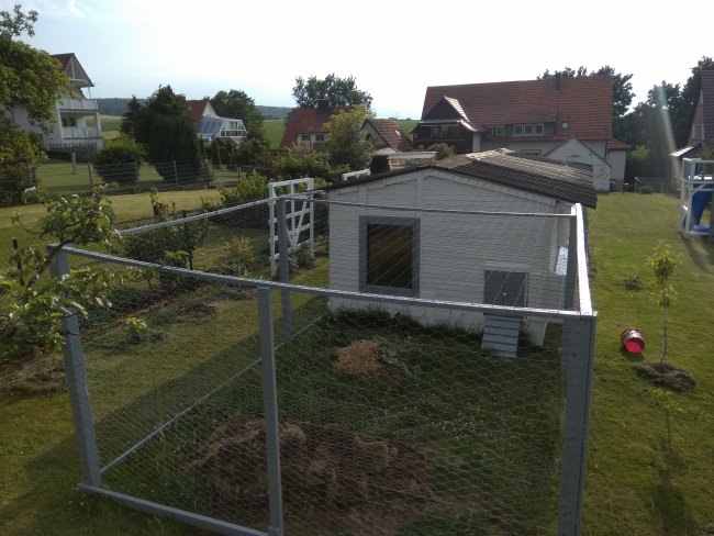 Kundenfoto von Reiher-Schutznetz per m² (nach Maß), schwarz 