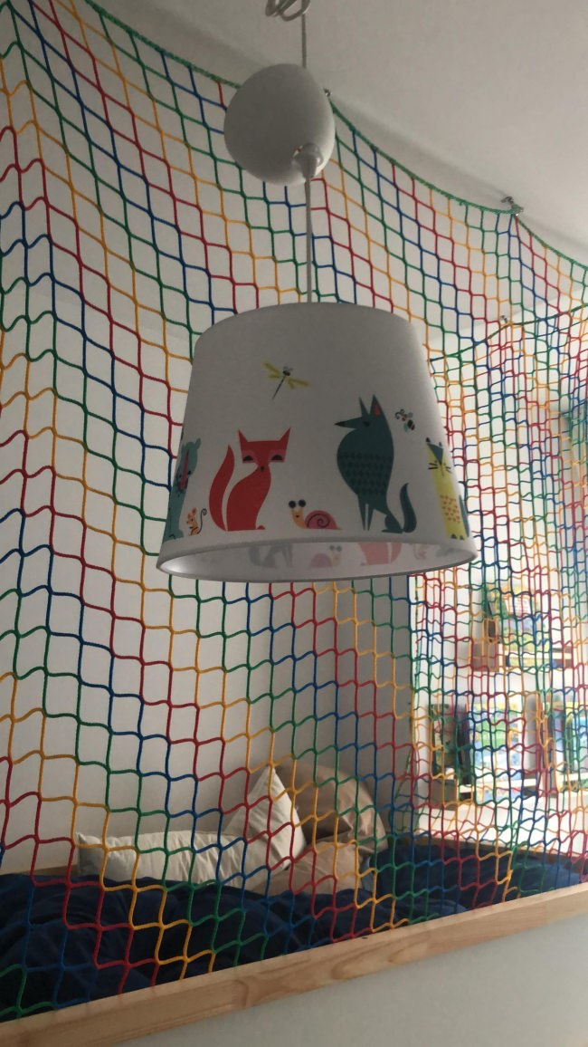 Kundenfoto von Loft Bed Net by the m² (Made to Measure) 