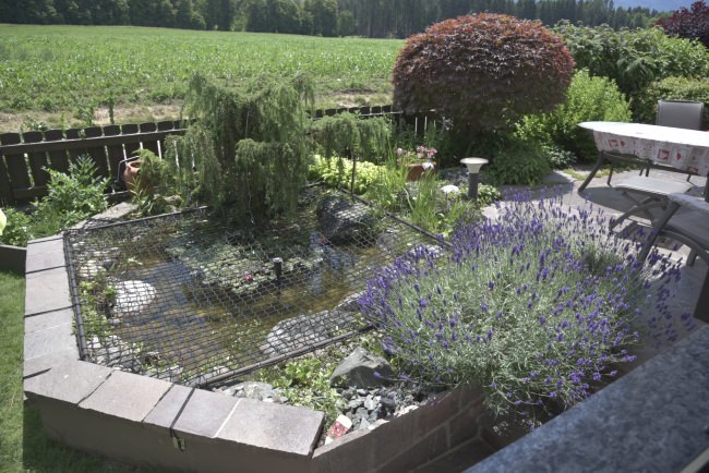 Kundenfoto von Pond Cover Net (Fall Safety Net), Made to Measure 