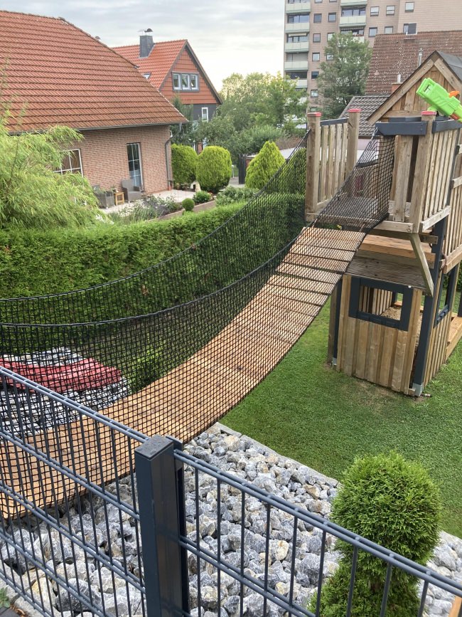 Kundenfoto von Kindergarten Safety Net by the m² (Custom-Made), Black 