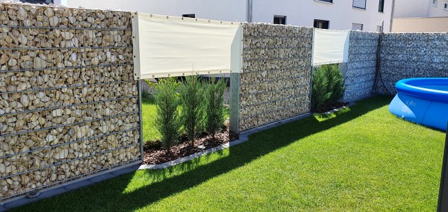 Kundenfoto von Privacy Netting - 50% - by the m² (Custom-Made) 